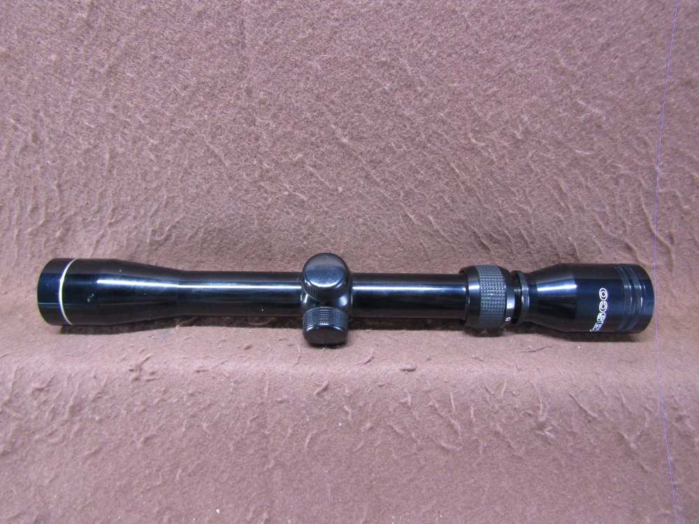 NICE CLEAR Tasco 3-9x32 mm Rifle Scope Duplex 1" 12 5/8" Long Gloss Black-img-5