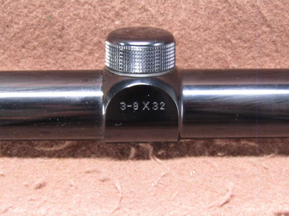 NICE CLEAR Tasco 3-9x32 mm Rifle Scope Duplex 1" 12 5/8" Long Gloss Black-img-3