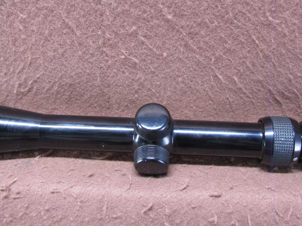 NICE CLEAR Tasco 3-9x32 mm Rifle Scope Duplex 1" 12 5/8" Long Gloss Black-img-8