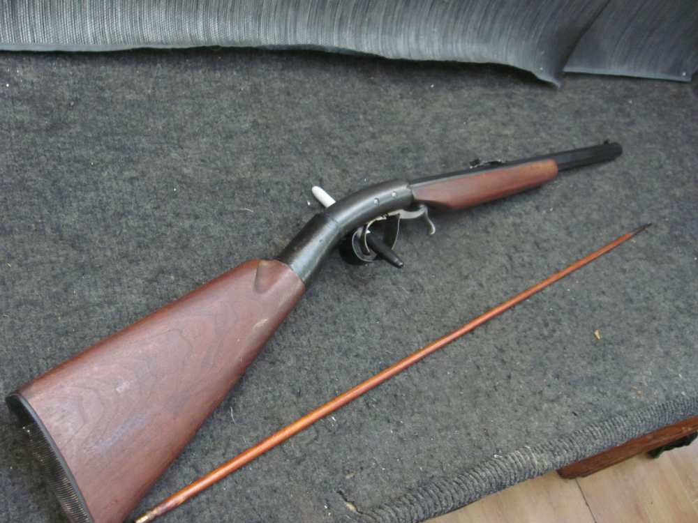 Hopkins & Allen Underhammer 36 Cal ? Numrich West Hurley NY & FREE Antique -img-0