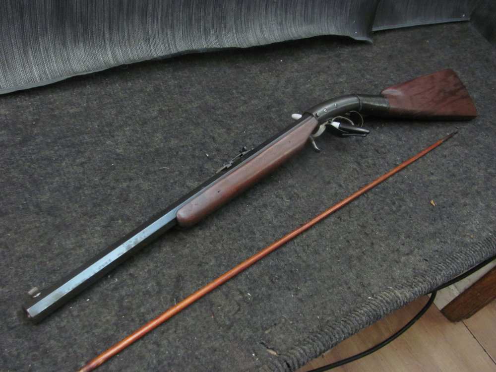 Hopkins & Allen Underhammer 36 Cal ? Numrich West Hurley NY & FREE Antique -img-7