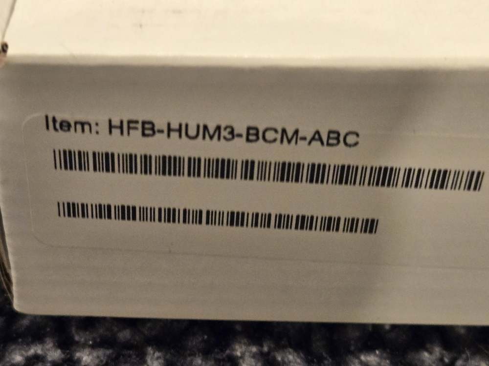 HALF FACE BLADES HUMINT 3in. BLADE, 8in.OA, CPM S45VN STEEL, ARMOR BLK, GR-img-6