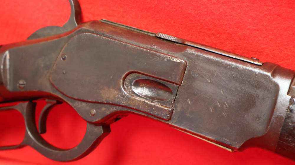 1889 Winchester Model 1873 .38 WCF Lever Action Rifle -img-7