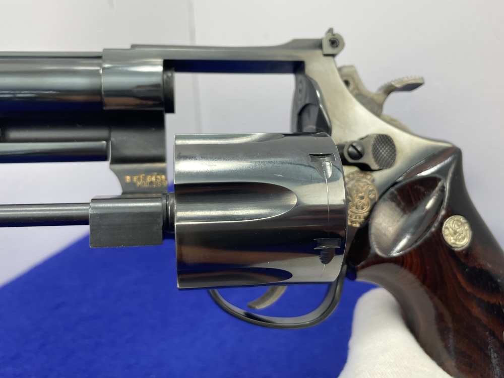 1989 Smith Wesson 25-9 .45LC 6" Blue*BEAUTIFUL GOLD-LETTER INLAID REVOLVER*-img-43