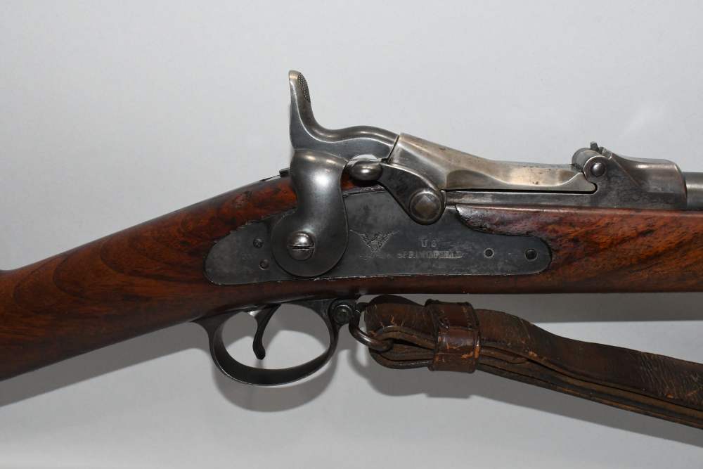 US Springfield Model 1884 Cadet 2nd Type Trapdoor Rifle 45-70 Govt W Extras-img-3