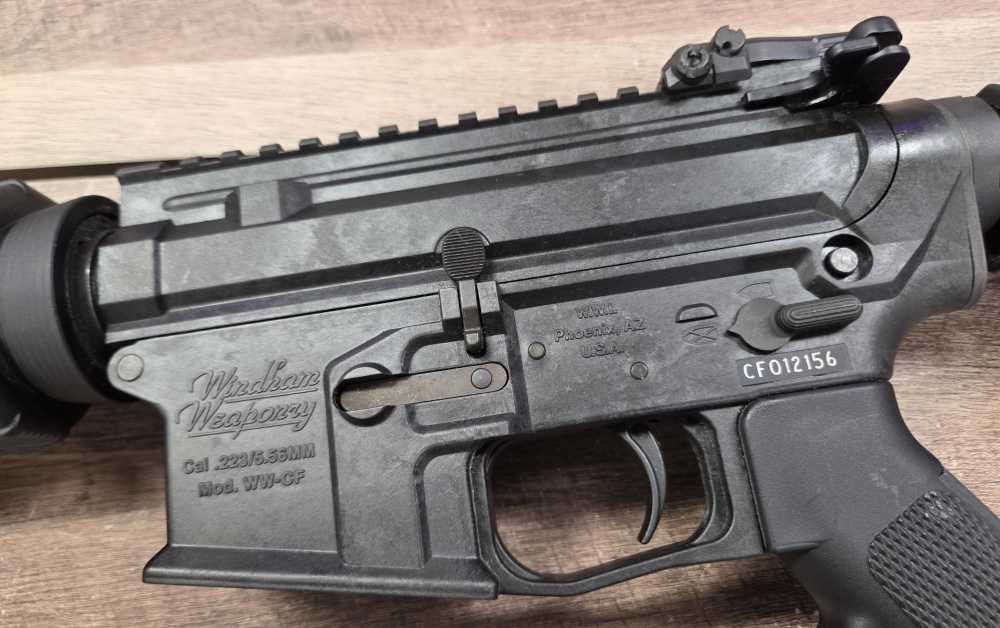PRE-OWNED - Windham Weaponry WW-CF 5.56 NATO Carbon Fiber SRC R16M4FTT-CF1-img-9