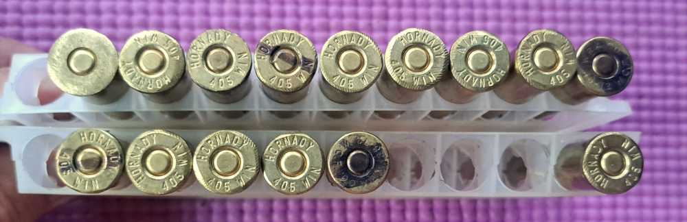 Thirty Three Scarce Reloaded 38-72 WCF Cartridges-img-2