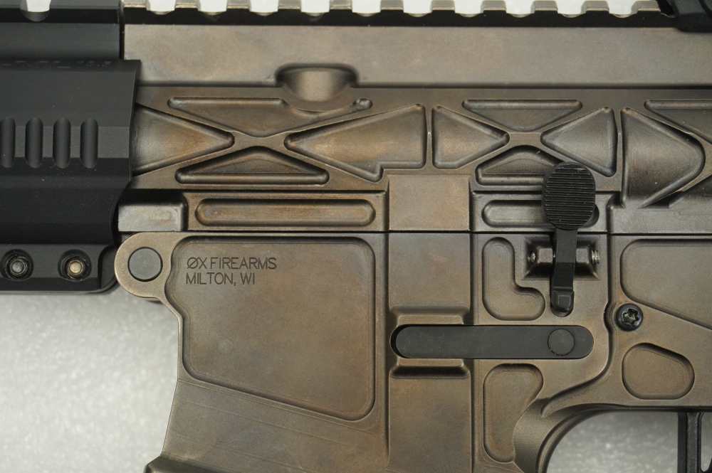 Ox Firearms Trollen 16" 223 Wylde Semi-Auto Rifle w/ MBUS Sights & Magazine-img-7