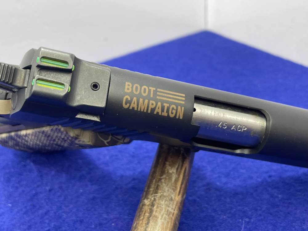 Kimber Hero Custom II .45 ACP 5" *LIMITED BOOT CAMPAIGN SPECIAL EDITION*-img-32