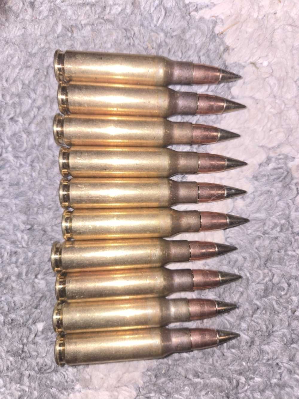 10 military M80a1 .308 rounds epr lead free hard to find-img-0
