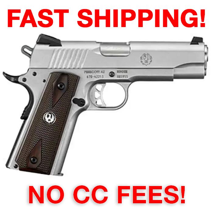 Ruger Sr1911 Cmndr 45ACP Pstl Sts-img-0