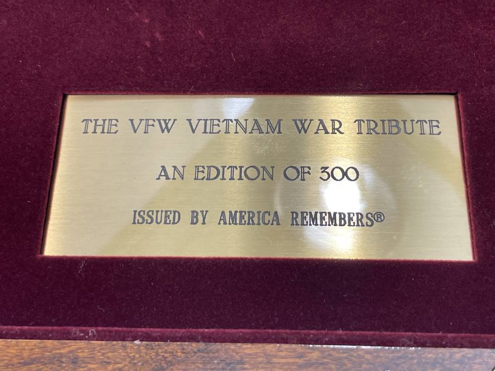 2005 Colt Government 1911A1 .45 ACP 5" Gold *VFW VIETNAM WAR TRIBUTE 24K*-img-5