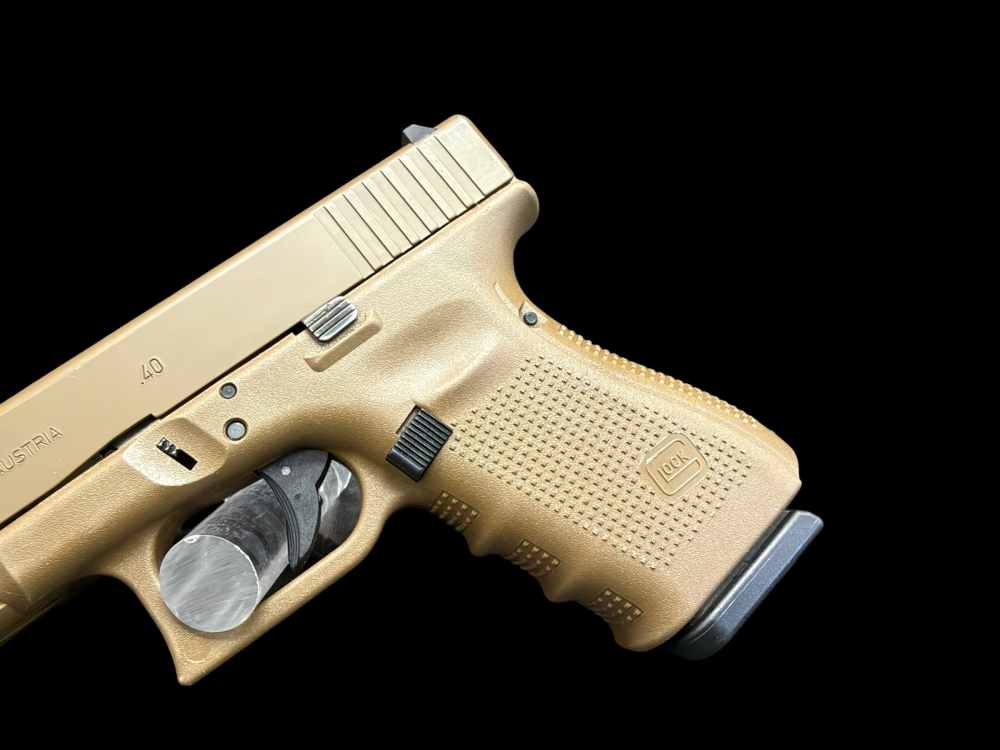 PROBLEM SOLVER! GLOCK 23 GEN 4 FDE .40 S&W W/DRUM, 3-13rd MAGS & 2 STENDOS-img-7