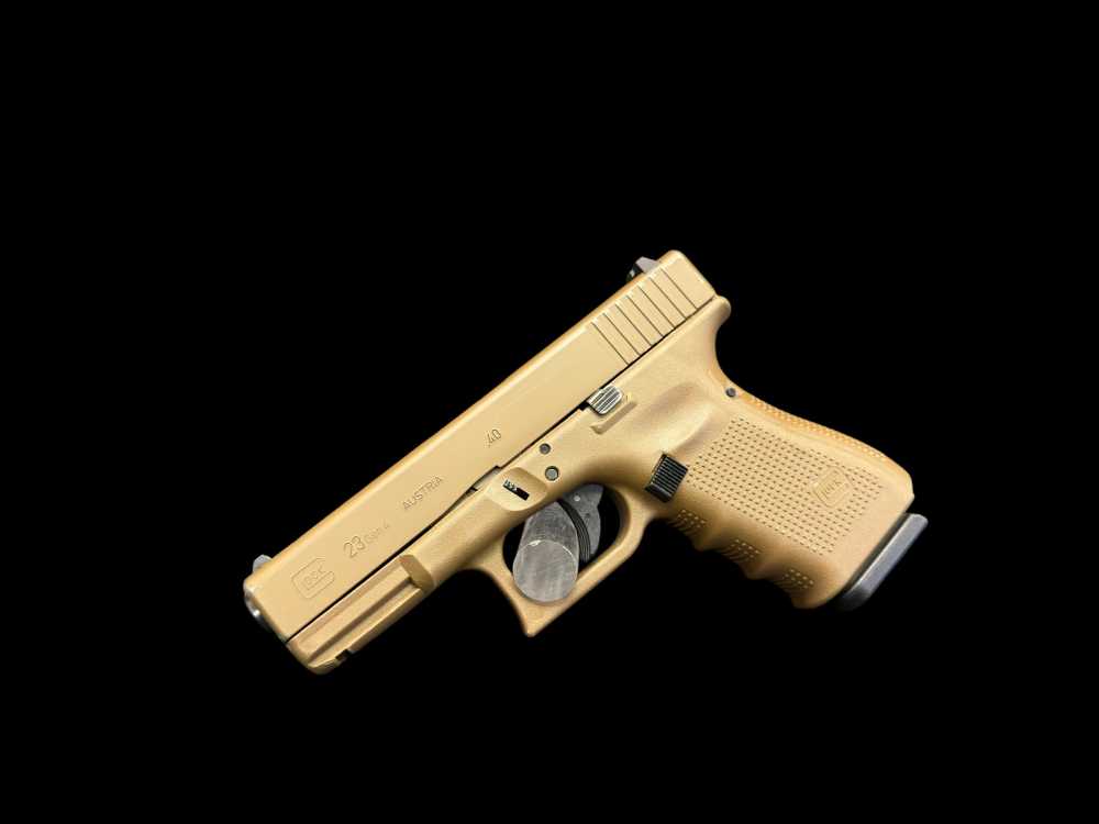 PROBLEM SOLVER! GLOCK 23 GEN 4 FDE .40 S&W W/DRUM, 3-13rd MAGS & 2 STENDOS-img-2