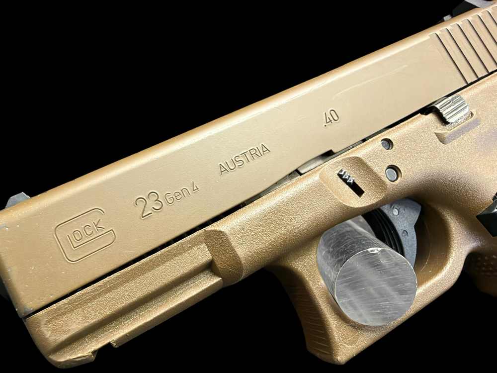 PROBLEM SOLVER! GLOCK 23 GEN 4 FDE .40 S&W W/DRUM, 3-13rd MAGS & 2 STENDOS-img-5