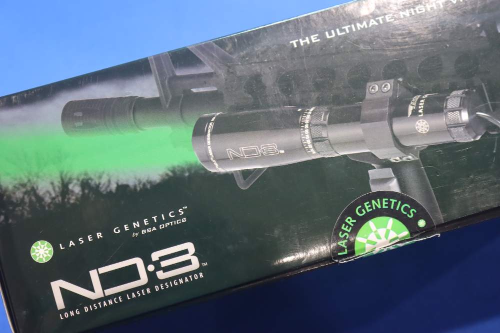 LASER GENETICS Model ND.3 Laser Designator Green Night Vision Solution NEW -img-17