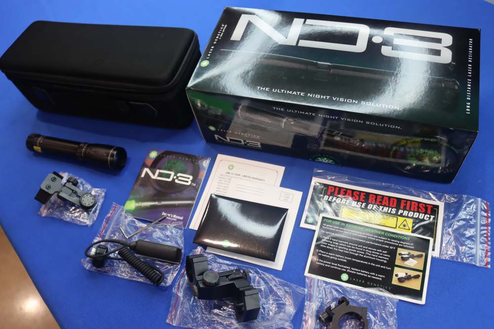 LASER GENETICS Model ND.3 Laser Designator Green Night Vision Solution NEW -img-9