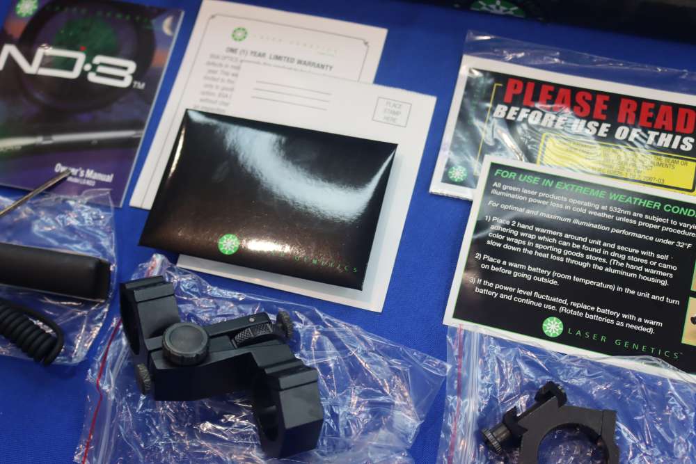 LASER GENETICS Model ND.3 Laser Designator Green Night Vision Solution NEW -img-8