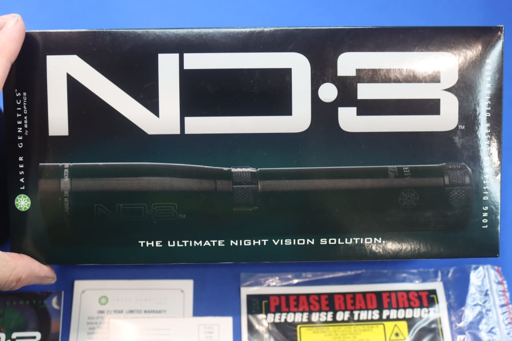 LASER GENETICS Model ND.3 Laser Designator Green Night Vision Solution NEW -img-10
