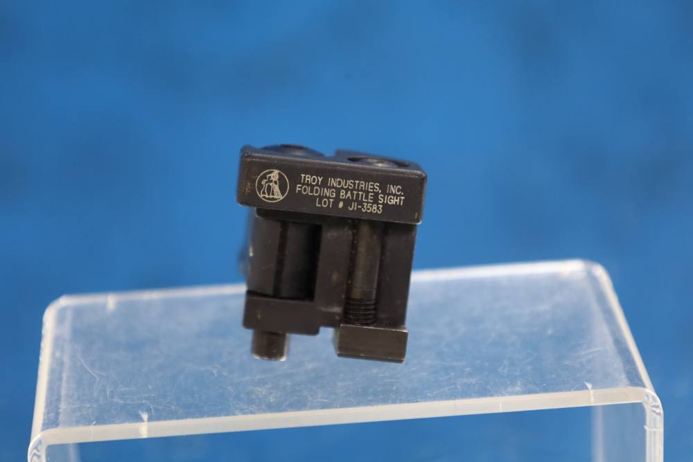 Troy Industries Folding Battle Sight Set Ruger Branding-img-12