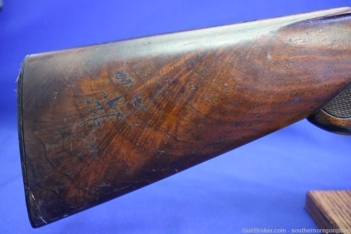 Meriden Model 58 SxS 12 Gauge SxS Shotgun 32" Chain Damascus Barrels C32-img-1