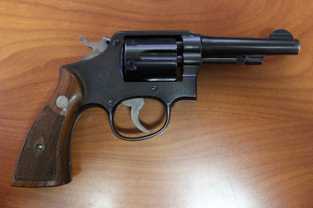 Smith & Wesson Military & Police Pre Model 10 .38 Special 4" Barrel M&P-img-0