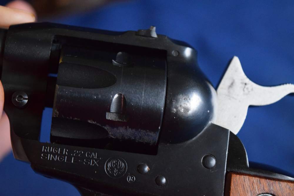  1971 Ruger Single Six 22 LR .22 6.5" in great condition, no transfer bar-img-34