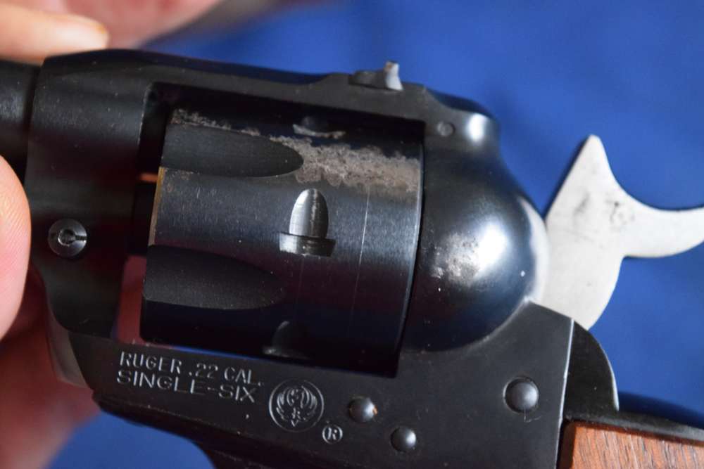  1971 Ruger Single Six 22 LR .22 6.5" in great condition, no transfer bar-img-32