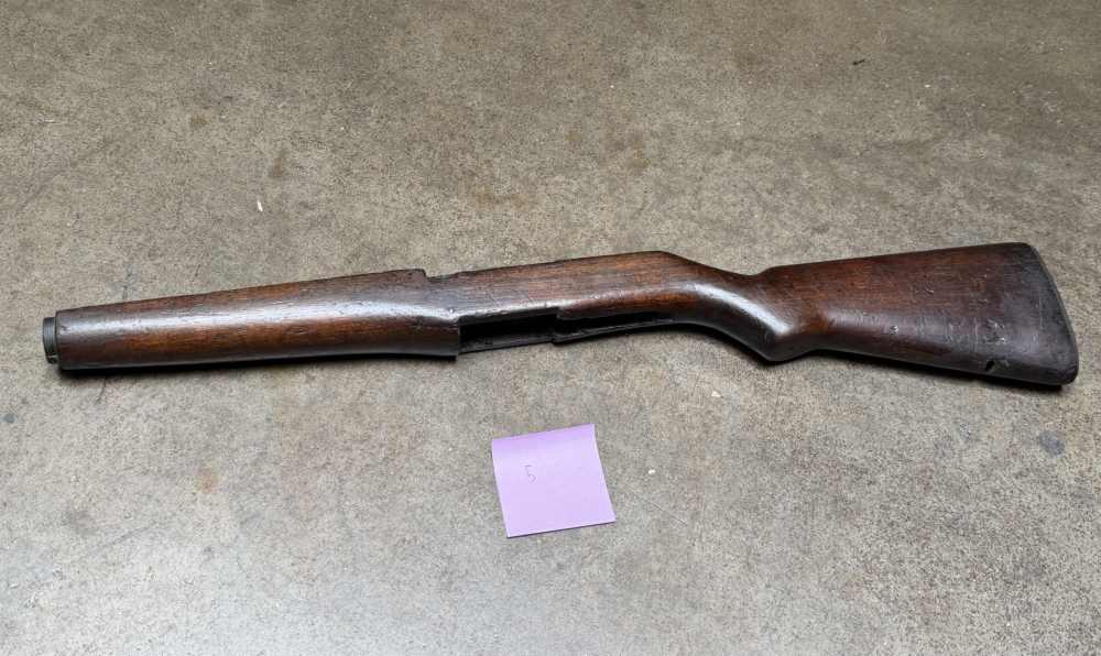 M1 Garand Stock Danish Loaner Return With Unique Original Repairs!-img-0