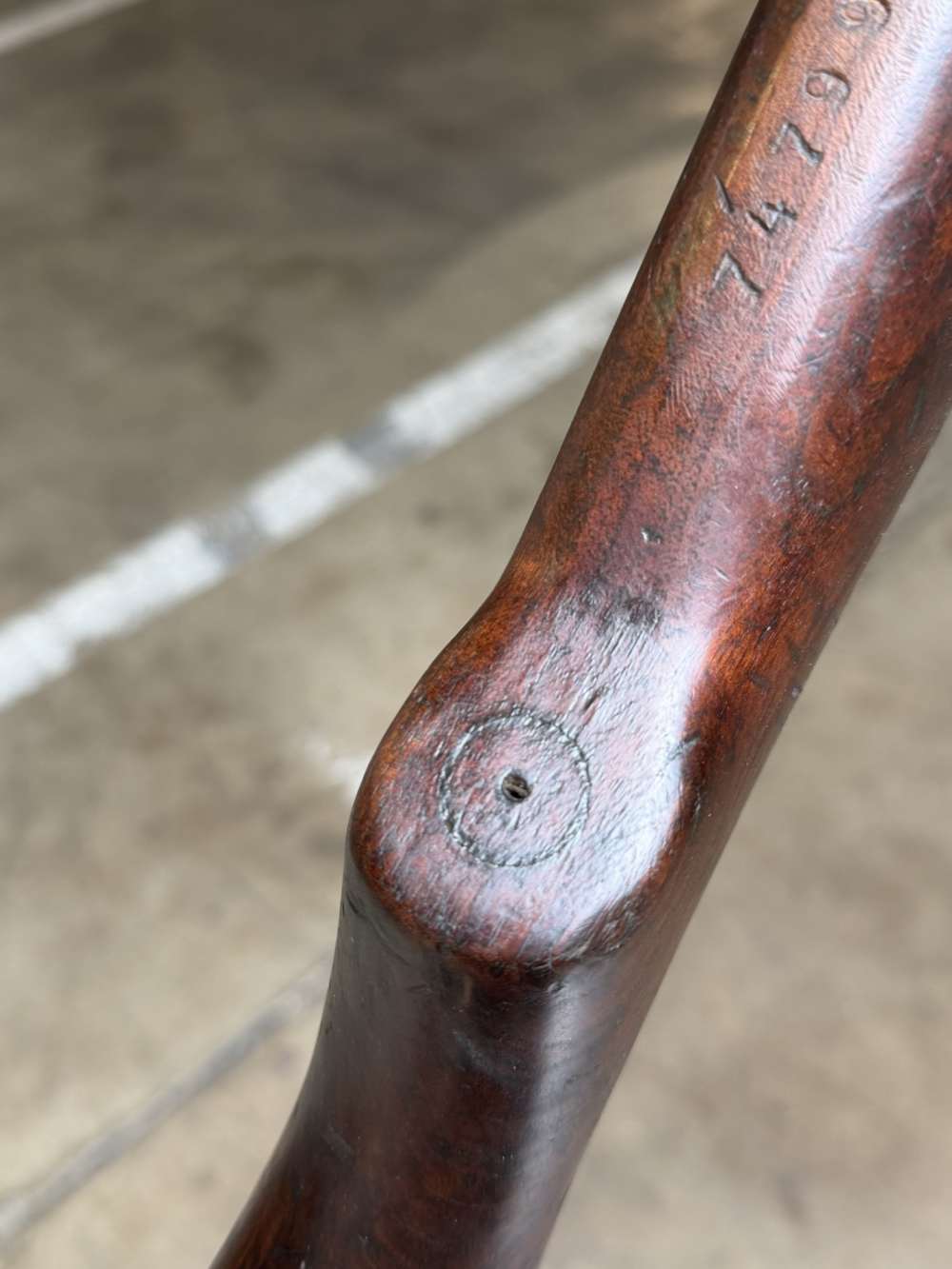 M1 Garand Stock Danish Loaner Return With Unique Original Repairs!-img-8