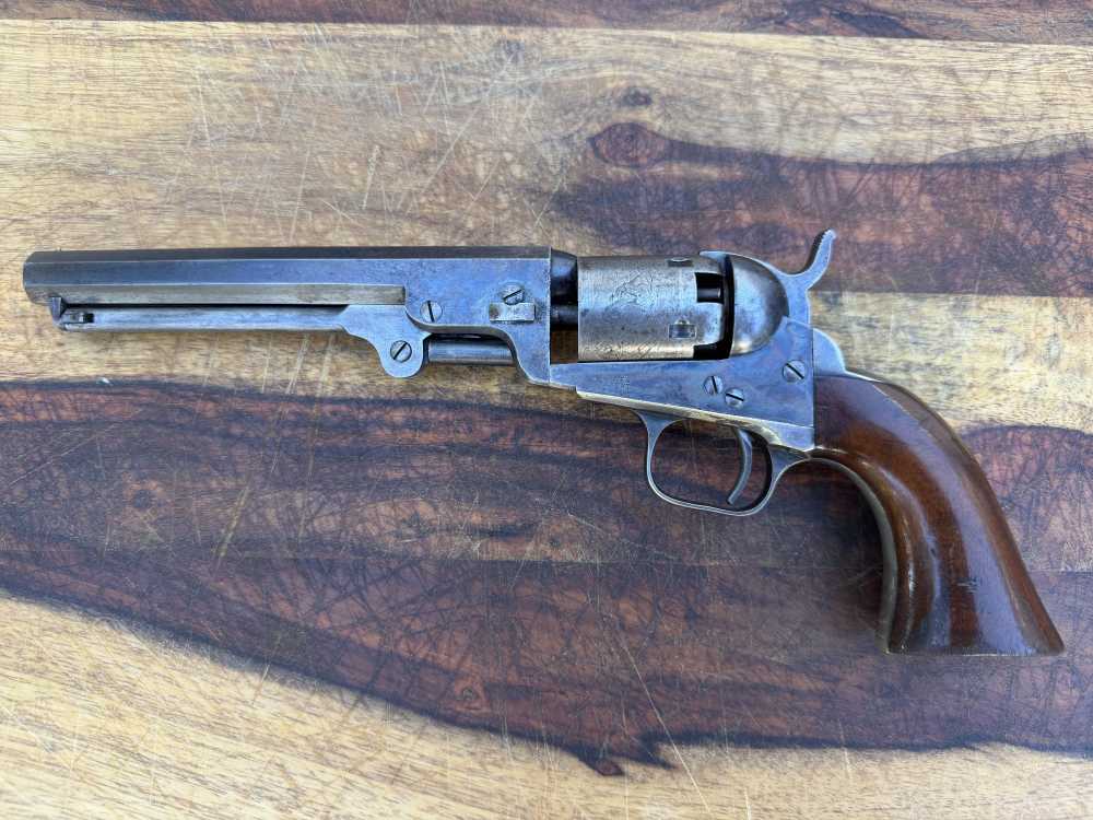 Colt 1849 Pocket Pistol Hartford Barrel Address- Inscribed J.C.S.-img-0