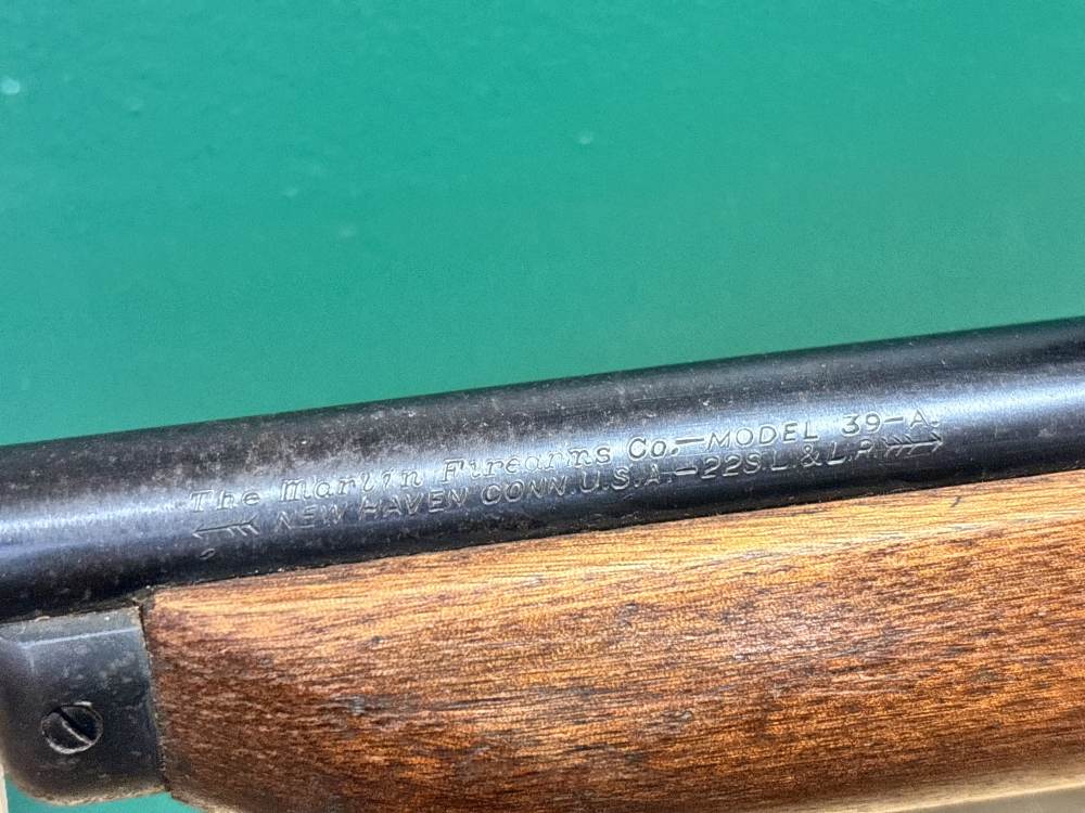 Marlin 39 39A .22 Lr Lever Action Rifle  w/ JC Higgins 4x Optic-img-11