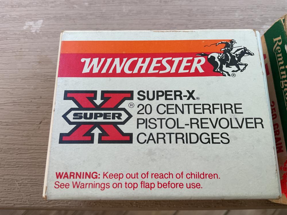 Winchester Super X and Remington 45 Colt ammo-img-3