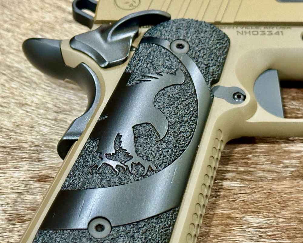 NIGHTHAWK CUSTOM SAND HAWK GOV'T 9MM 1911 SINGLE STACK, IOS, OTHER UPGRADES-img-7