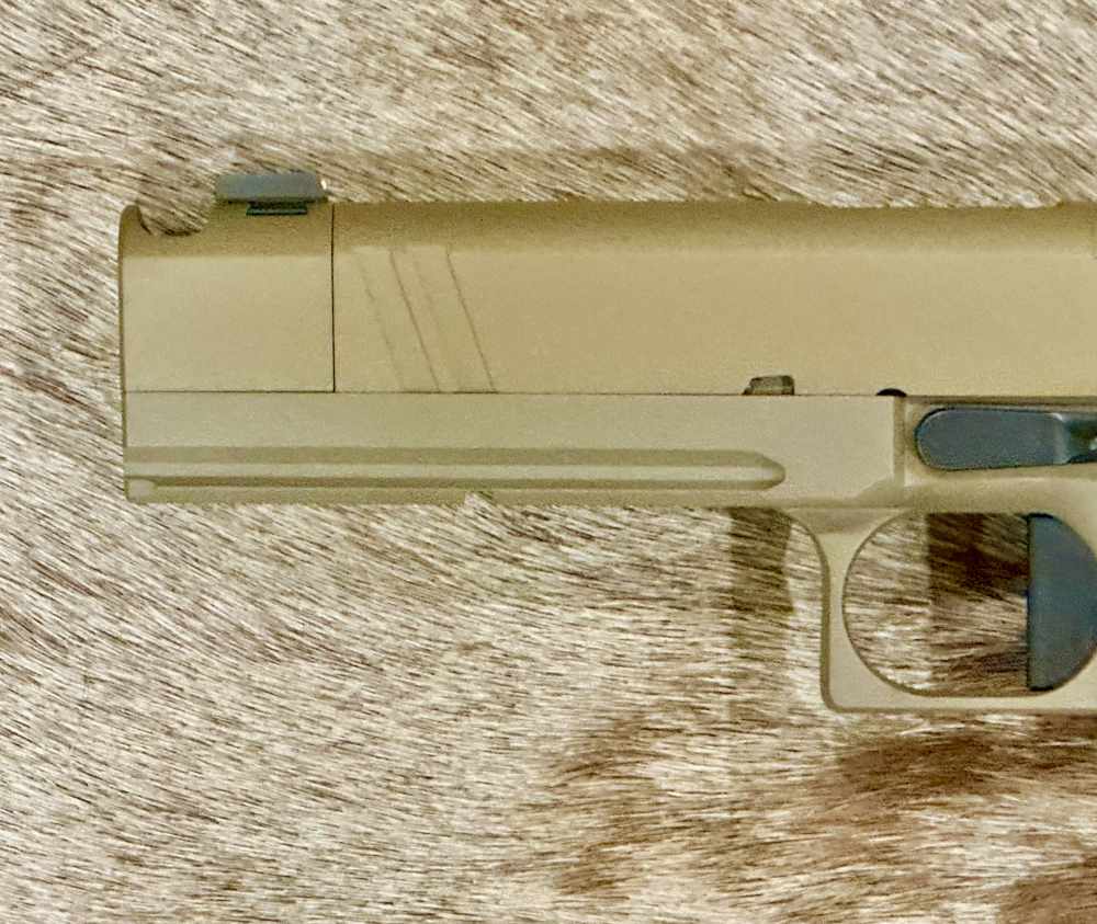 NIGHTHAWK CUSTOM SAND HAWK GOV'T 9MM 1911 SINGLE STACK, IOS, OTHER UPGRADES-img-12