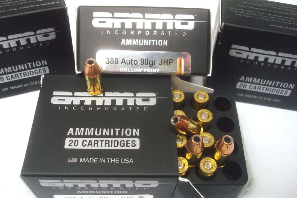 200 Ammo Inc .380 JHP 90 gr Hollow Point 380090JHP New ammunition NOS-img-0