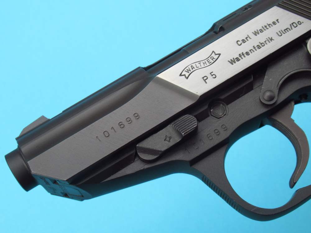 MINTY 1993  German Walther P5 9mm luger with all Giblets P38 P1 P88-img-14