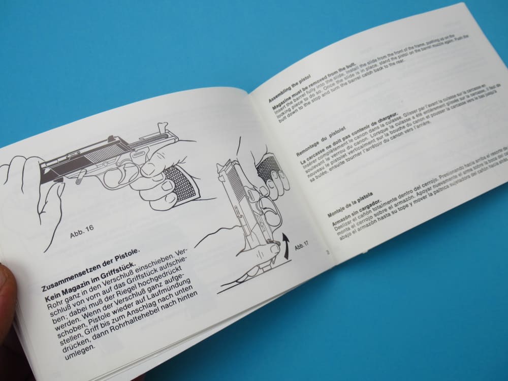 MINTY 1993  German Walther P5 9mm luger with all Giblets P38 P1 P88-img-89