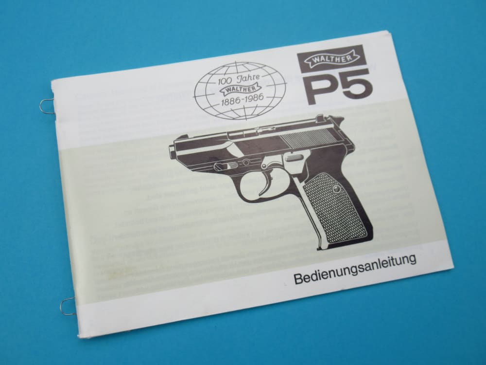 MINTY 1993  German Walther P5 9mm luger with all Giblets P38 P1 P88-img-86
