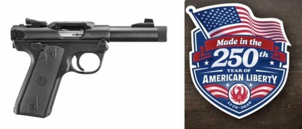 Ruger Mark IV 22/45 250th Anniversary Limited Edition Engraved 22LR -img-0