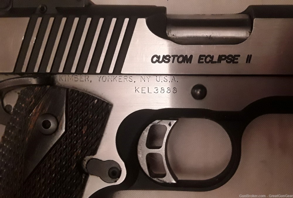 Kimber Custom Eclipse II Semi-Auto Pistol Caliber .45 ACP 5" Barrel-img-11