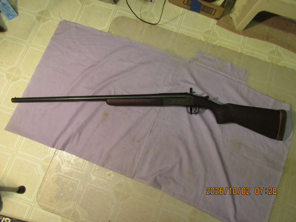 Stevens, single-shot shotgun, 16 ga,, 28 inch barrel, full choke, fair-img-5