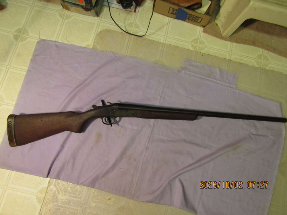 Stevens, single-shot shotgun, 16 ga,, 28 inch barrel, full choke, fair-img-0