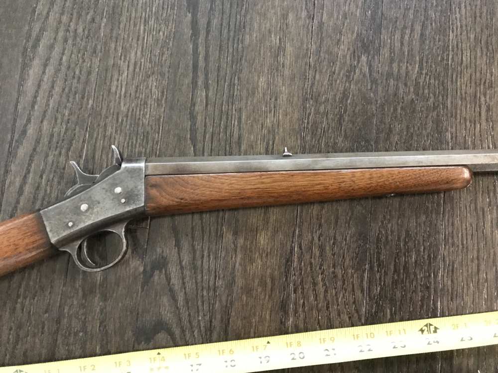 Remington Arms Model 4 1890 .32 caliber RARE Octagon Rifle Rolling Block -img-6
