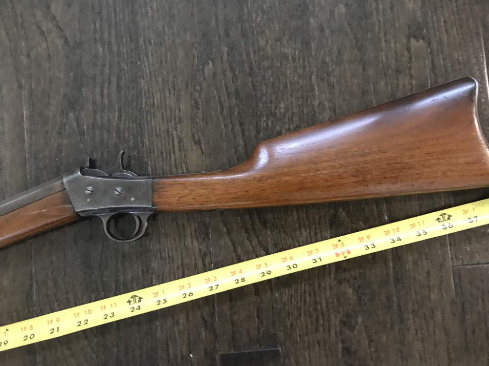 Remington Arms Model 4 1890 .32 caliber RARE Octagon Rifle Rolling Block -img-3