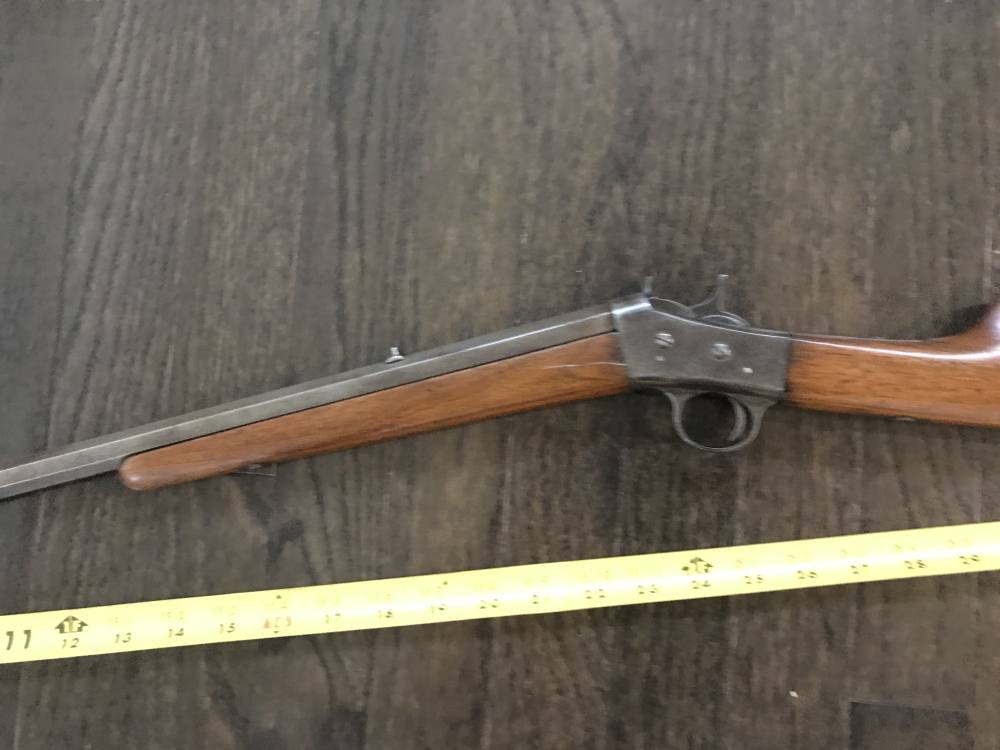 Remington Arms Model 4 1890 .32 caliber RARE Octagon Rifle Rolling Block -img-2