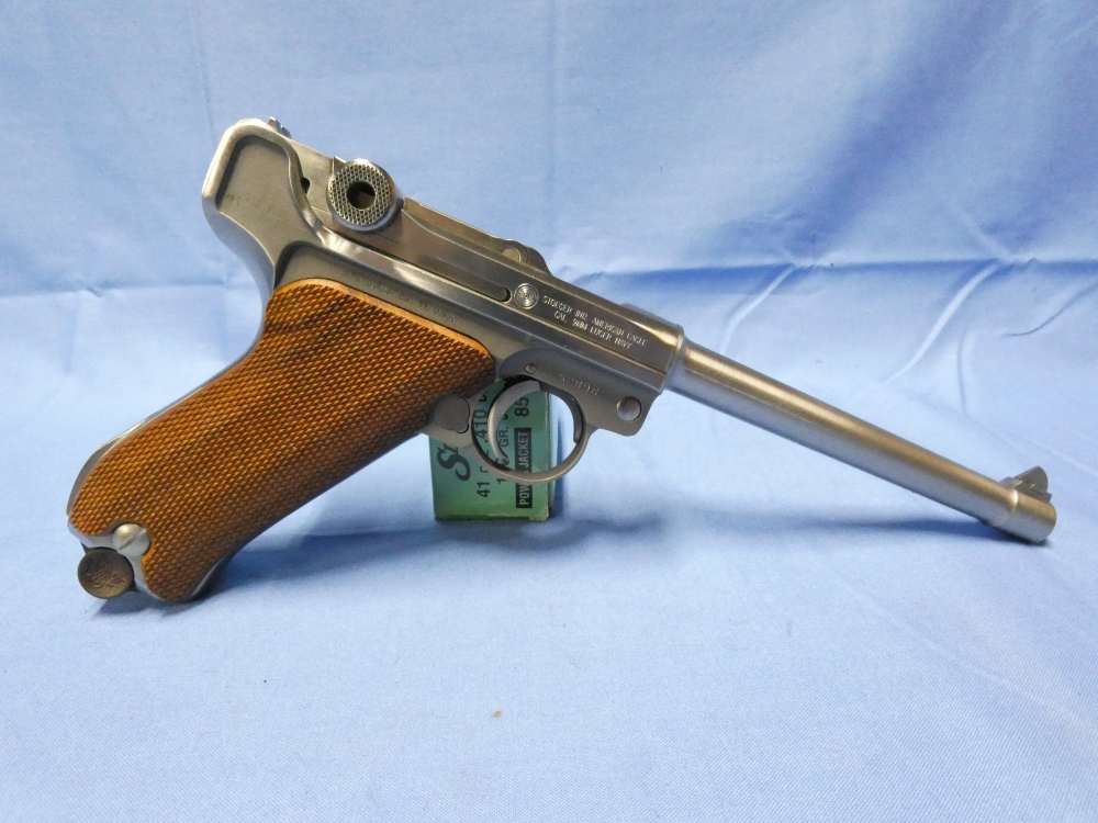 STOEGER AMERICAN EAGLE 9MM NAVY LUGER 6" STAINLESS STEEL *NO RESERVE* 1994-img-9