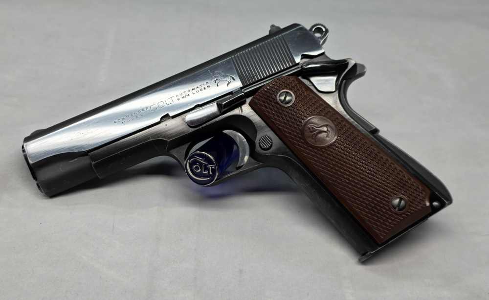 1949 Colt Lightweight Commander 1911 9mm 1st year-img-2