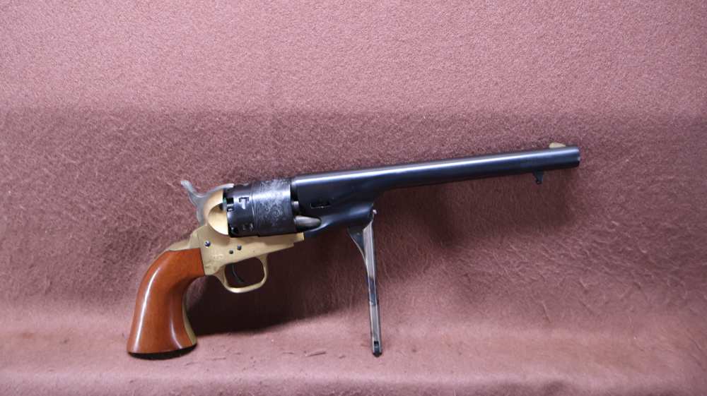 Connecticut Valley Arms Navy 45 Cal Percussion Revolver 8" BRL VG Bore-img-5