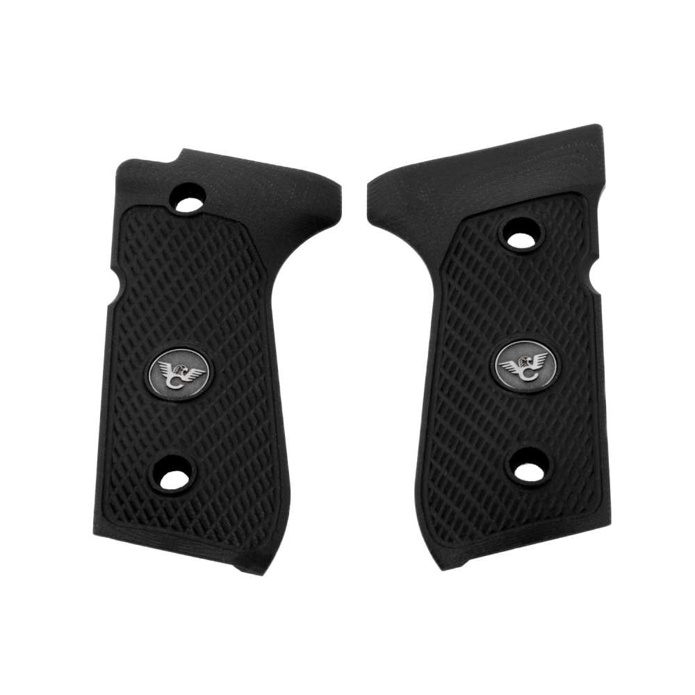 Wilson Combat Beretta 92/96 Ultra Thin G10 Grips Black | 728-FS-UT-BLK-img-0